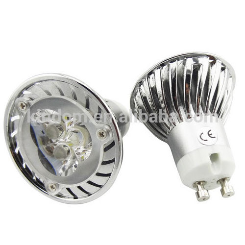 dimmable led spot 12 volts reflector de led spotlight E27 3W high power warm nature white bulbs