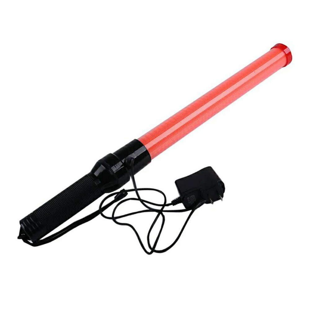 540mm Rechargeable LED Traffic warning wand red blue green light 3W