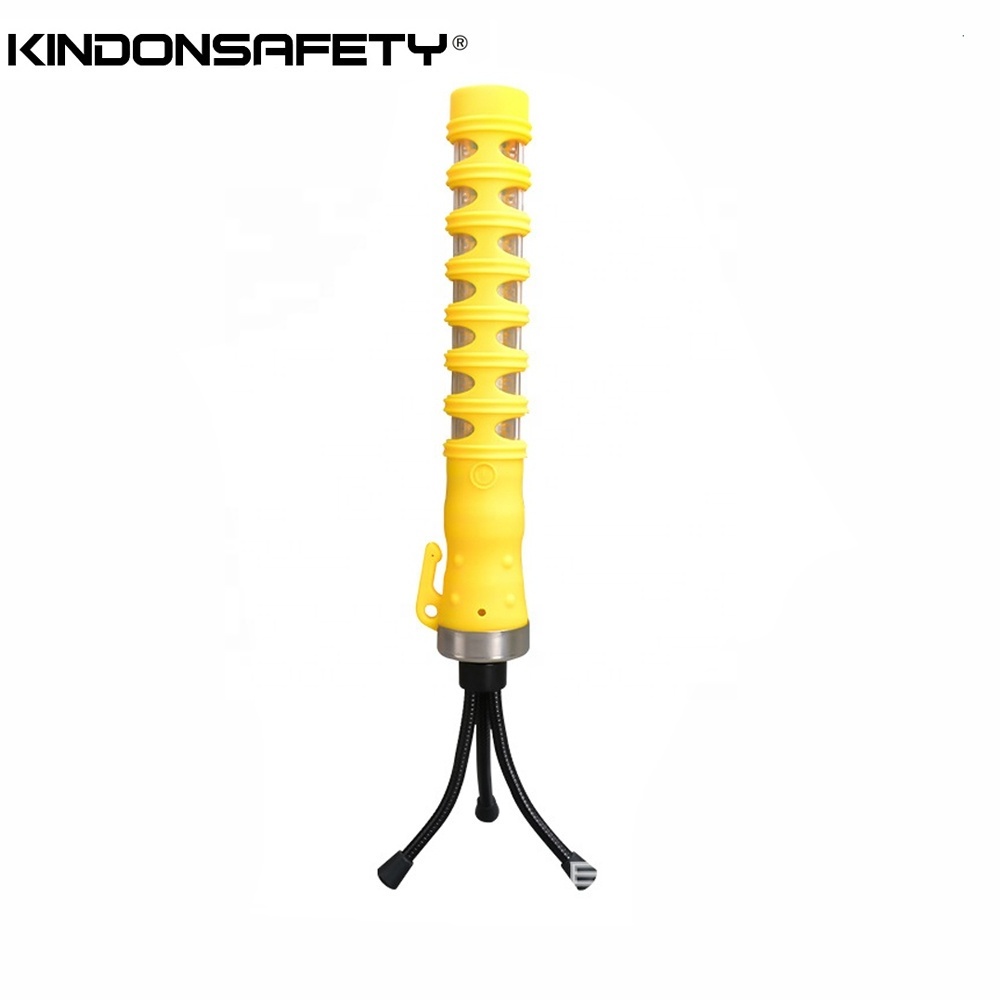 Free shipping Emergency Rechargeable LED Traffic Warning Baton magnetic traffic stick for road safety