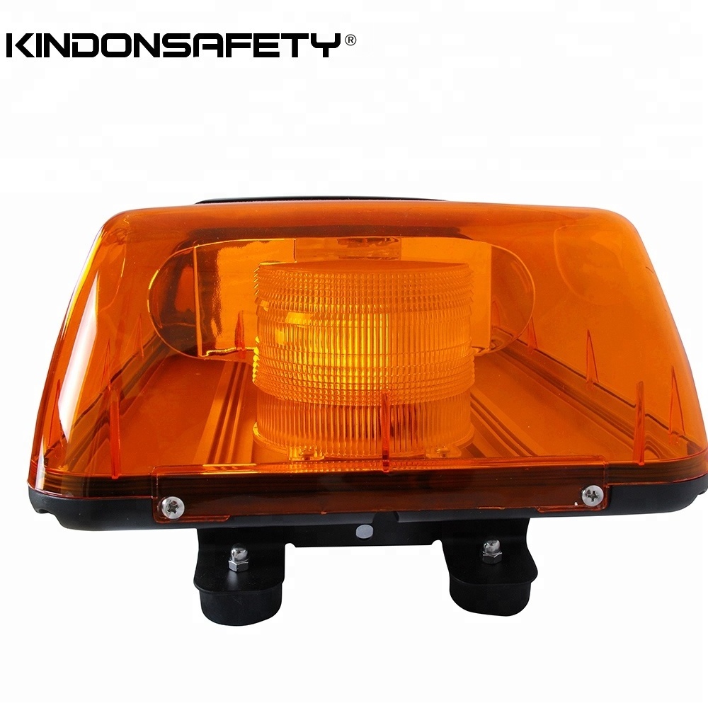 High quality LED Warning Light bar with four LED beacons inside DC12V or 24V amber 1200mm 48 inch TBD6882