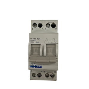 Isolating Circuit Breaker Disconnector Modular Electrical Automatic Change Over Switch PC CE Ningbo Grey Micro Switch 2 Pines