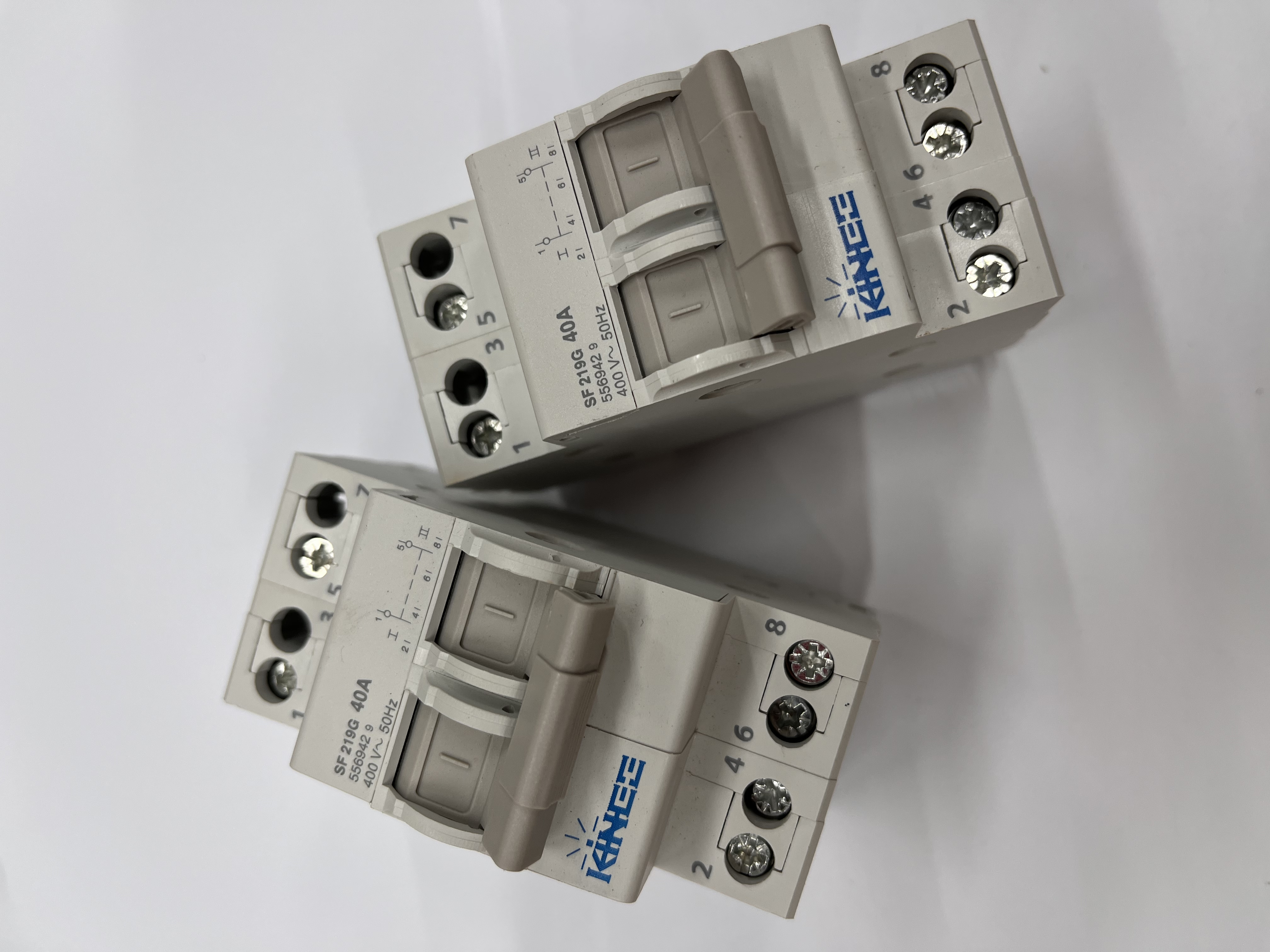 Isolating Circuit Breaker Disconnector Modular Electrical Automatic Change Over Switch PC CE Ningbo Grey Micro Switch 2 Pines