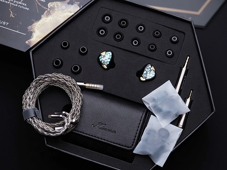 Kinera Imperial Skuld Custom High Impedance IEM HiFi Wired In Ear Monitor Earphones Custom In Ear Monitor Audiophile Headphones