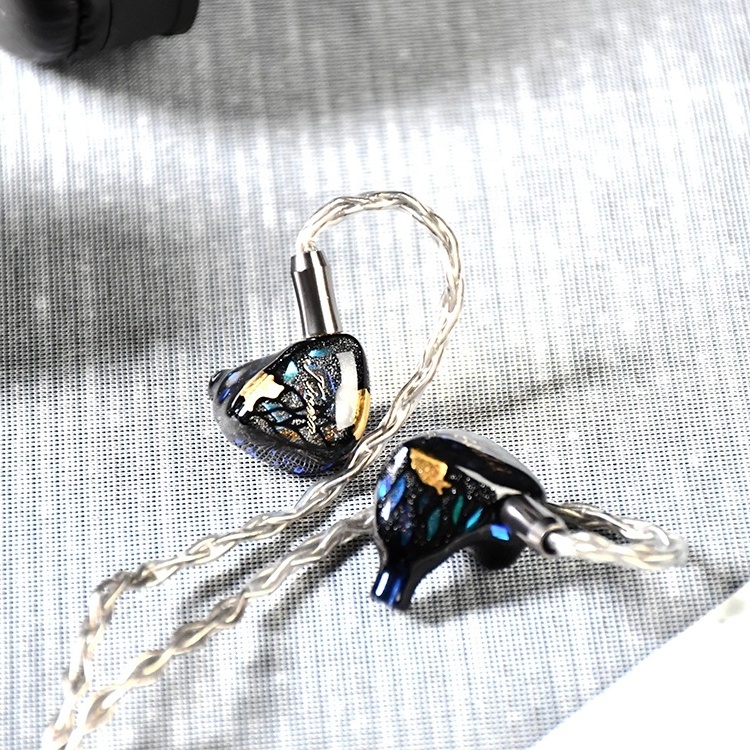 Kinera Imperial Skuld Custom High Impedance IEM HiFi Wired In Ear Monitor Earphones Custom In Ear Monitor Audiophile Headphones