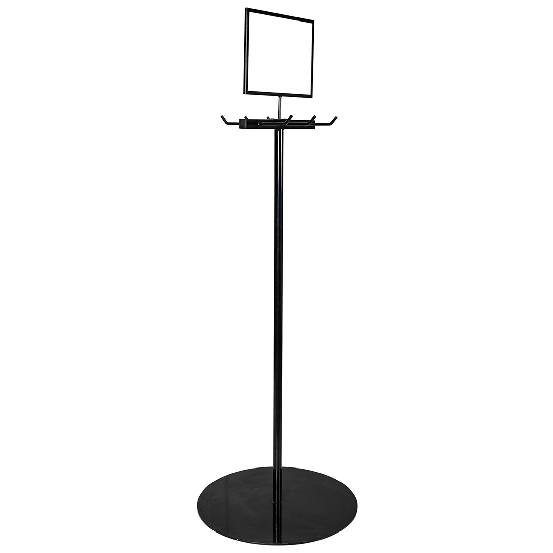 Mobile Merchandisers revolving display rack tote bag purse retail display stand