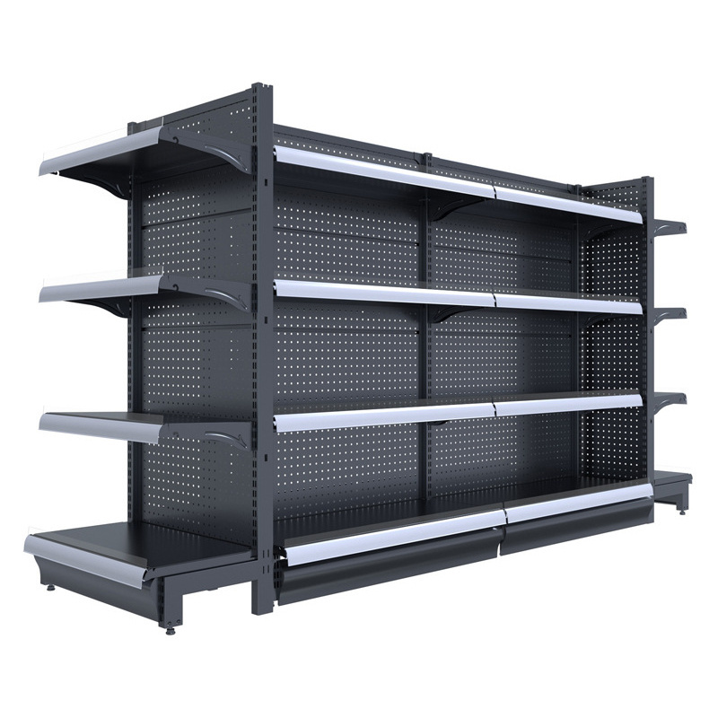 Customized Steel Display Racks Shelving Market Shelves General Supermarket Shelf Grocery Store For Shops