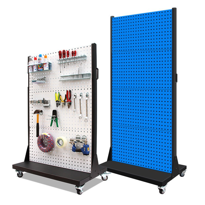 Hanging Pegboard and Display Hooks Steel garage storage tool organizer rack