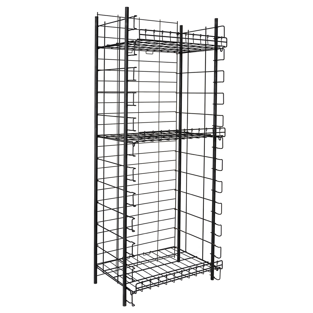 Metal Locker Wire Mesh Rack Basket Storage Wall Mounted Wire Shelving