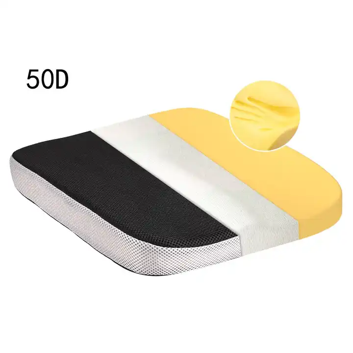 Hot Sale Wholesale Thickened Slow Rebound Comfortable High Density Square Memory Foam Seat Cushion