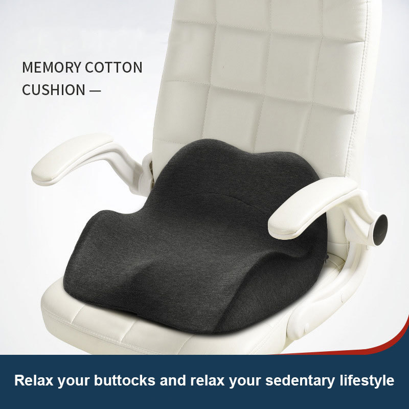 Customizable Orthopedic Office Chair Support Butt Cushion Ergonomics Relieve Stress Memory Foam Coccyx Pain Car Seat Cushion