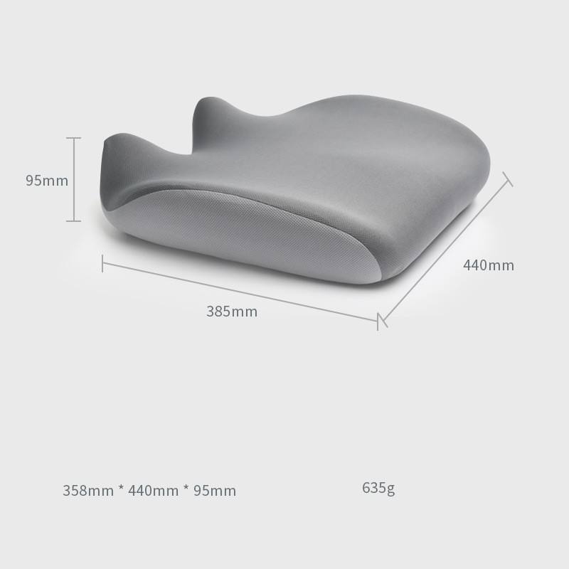 Customization Ergonomic Orthopedic Portable Memory Foam Pillow Coccyx Seat Cushions Pad For Car Office Chairs