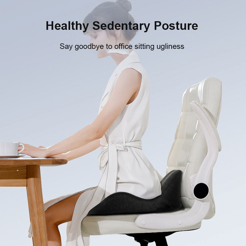 Customizable Orthopedic Office Chair Support Butt Cushion Ergonomics Relieve Stress Memory Foam Coccyx Pain Car Seat Cushion