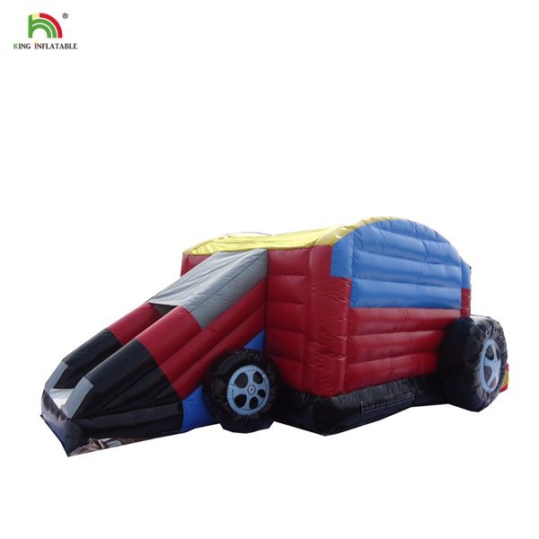 Cartoon Giant Bouncer Car Inflatable Bouncy Castle  for kids