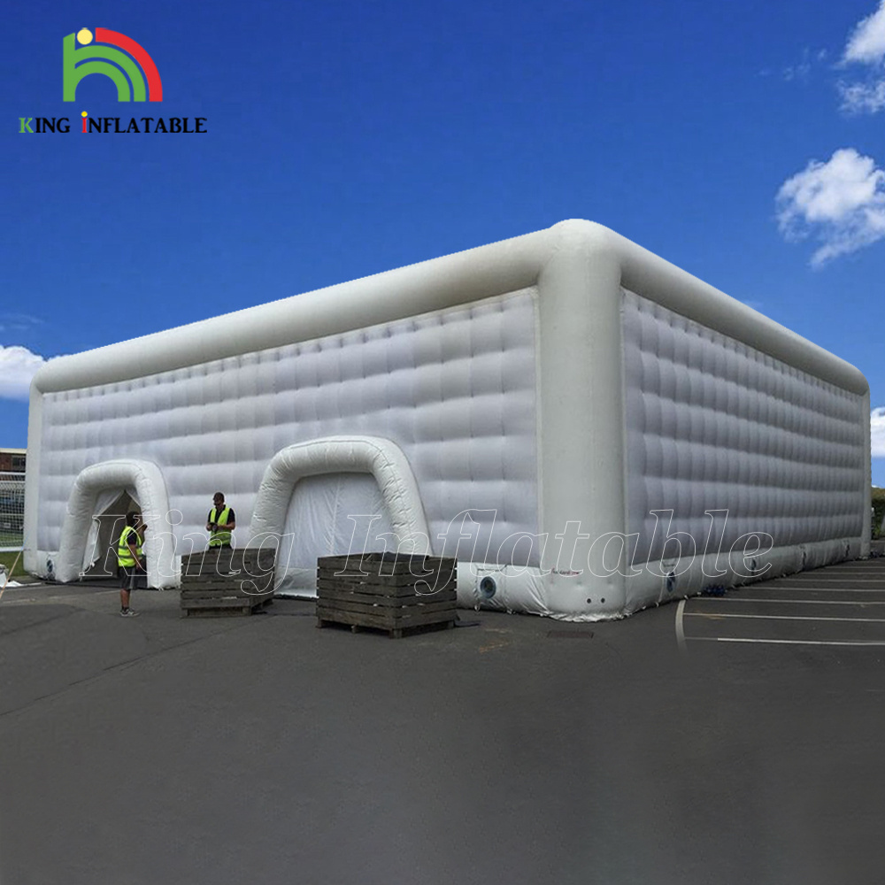 Large Event Wedding Party Marquee Inflatable-nightclub Museum Commercial Exhibition Trade Show Giant Inflatable Cube Tent