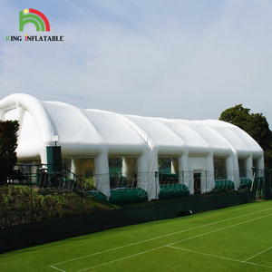 Large Soccer Field Arch Tent 20m * 10m * 7m Outdoor Commercial Gymnasium Inflatable Event Tent For Rental