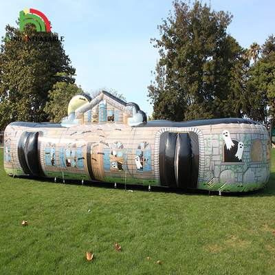 Inflatable Haunted House Maze Amazing Halloween Themed Giant Inflatable Maze Haunted For Sale