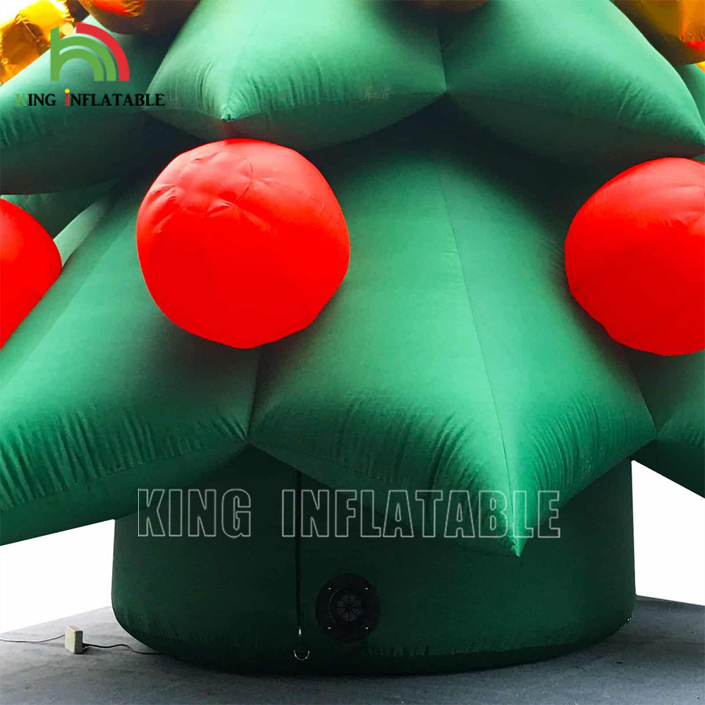 Inflatable Christmas Tree 20 Ft Outdoor Commercial Street Entrance Decorations Giant Airblown Trees