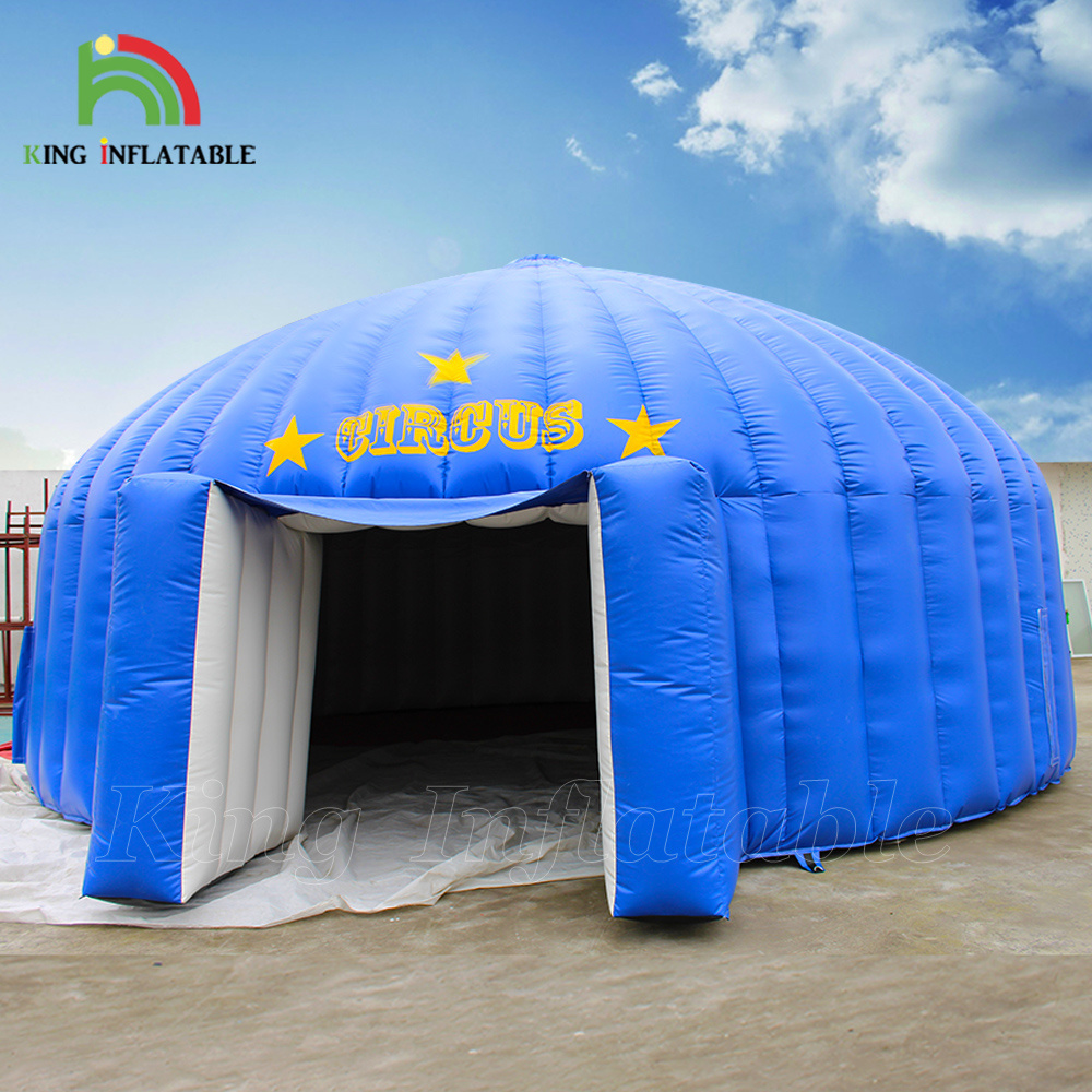 Inflatable Circus Tent Commercial Performance Show Event Tents Blow Up Yurt Dome Tents Igloo