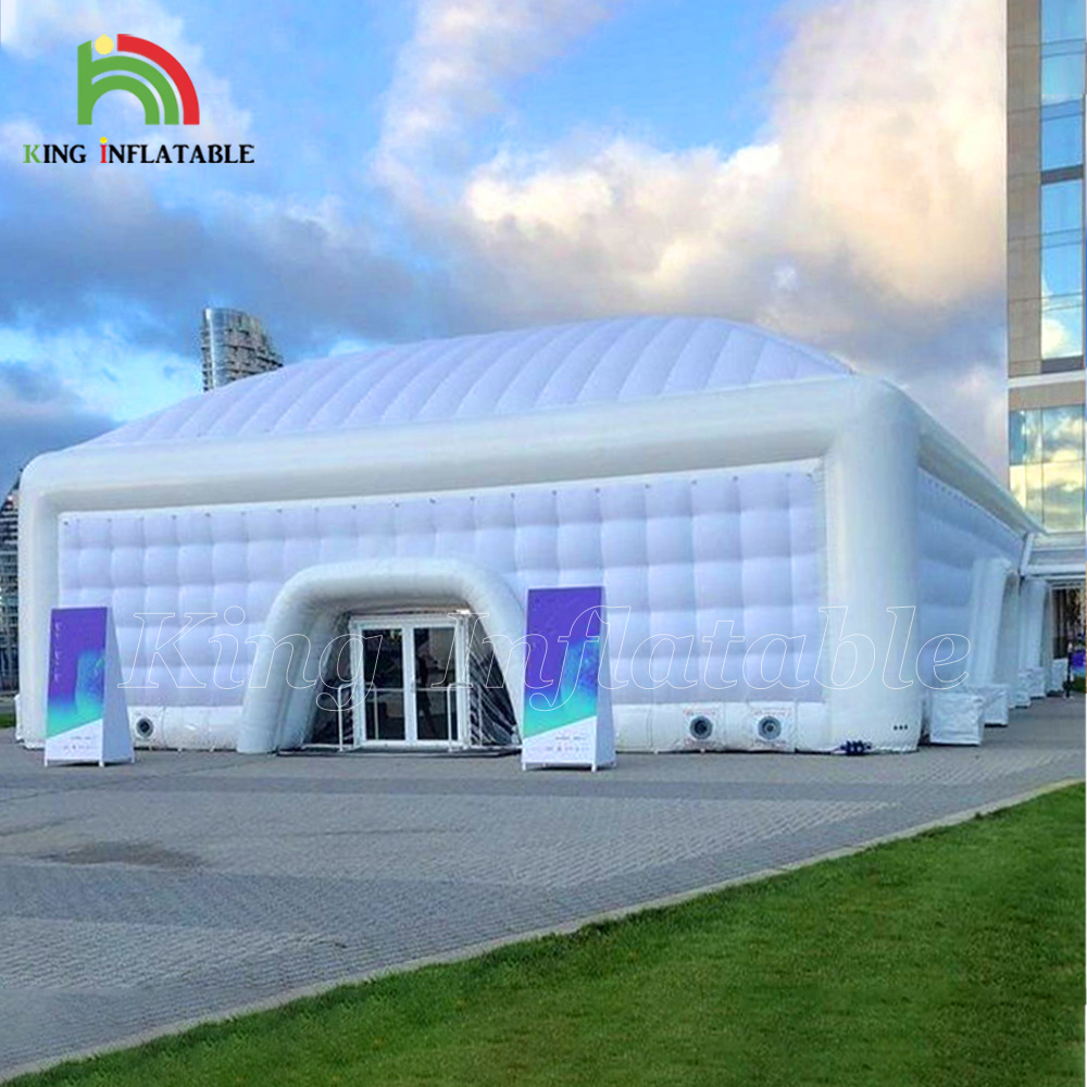 Large Event Wedding Party Marquee Inflatable-nightclub Museum Commercial Exhibition Trade Show Giant Inflatable Cube Tent