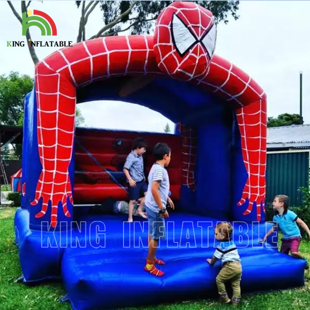 Inflatable Bouncer Spiderman Outdoor Commercial Moonwalk Jumper Bouncy Castle Bounce House