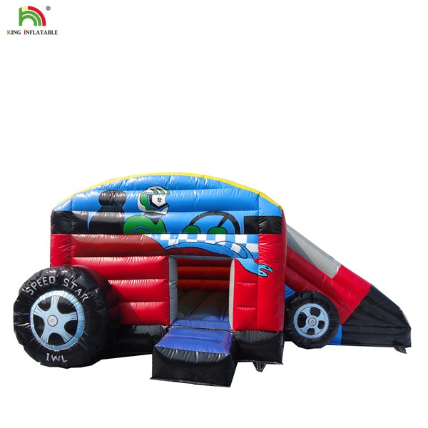 Cartoon Giant Bouncer Car Inflatable Bouncy Castle  for kids