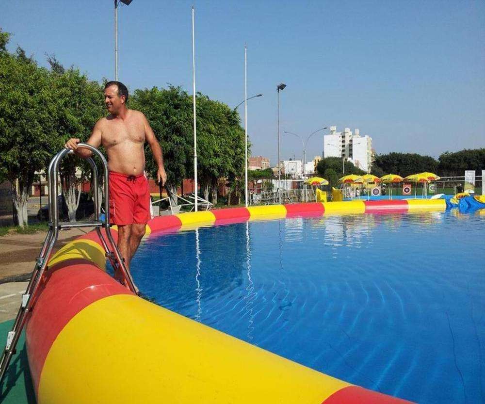 Large Inflatable Pool, Giant Inflatable Swimming Pool Rental, Inflatable Adult Kids Swimming For Water Park