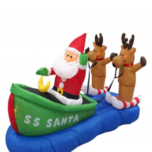 Inflatable Funny Inflatable Christmas Decorations giant inflatable santa claus for outdoor