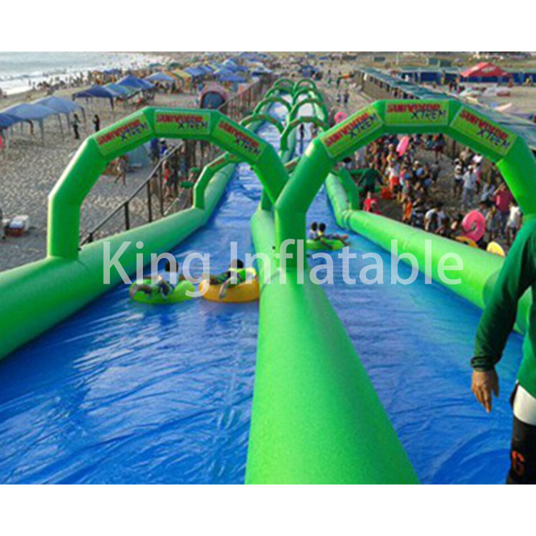 100m Length Giant Inflatable Custom water slide and slid for Adults and Kids