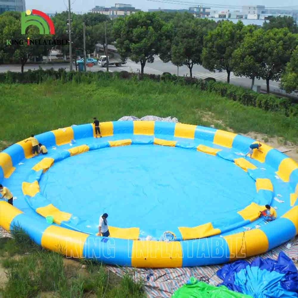 Large Inflatable Pool, Giant Inflatable Swimming Pool Rental, Inflatable Adult Kids Swimming For Water Park