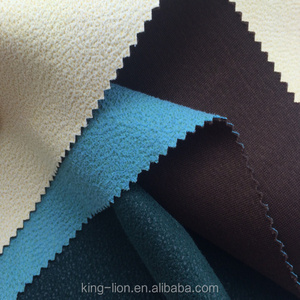 Thick micro faux suede fabric for furniture