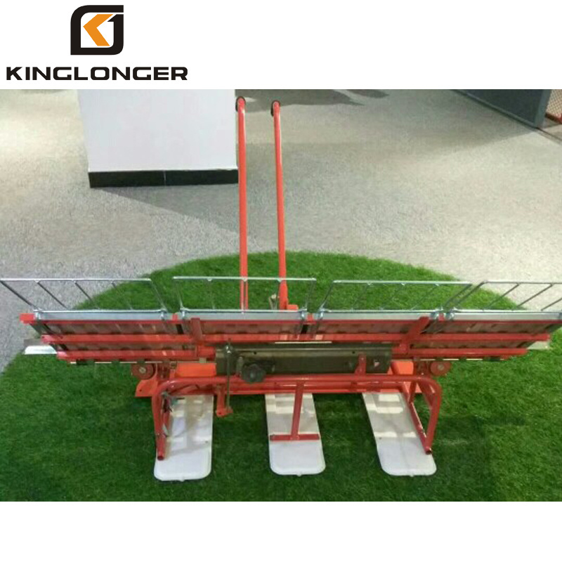 4 row hand planting machine for rice