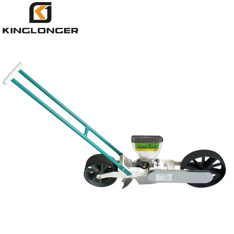 single row fine seeder manual bean seed planting machine