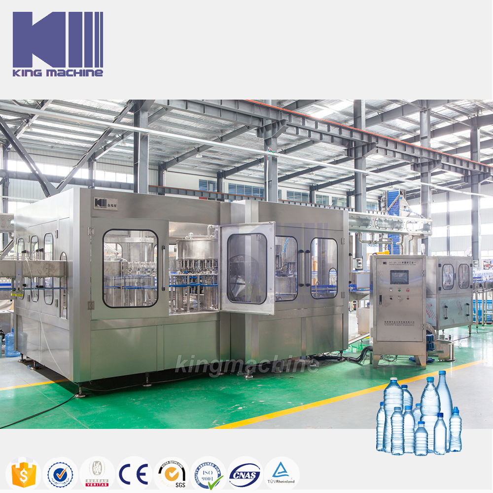 Factory Direct Sales 500-2000ml 24000bph Liquid Bottled Water Filling Machine For Small Business