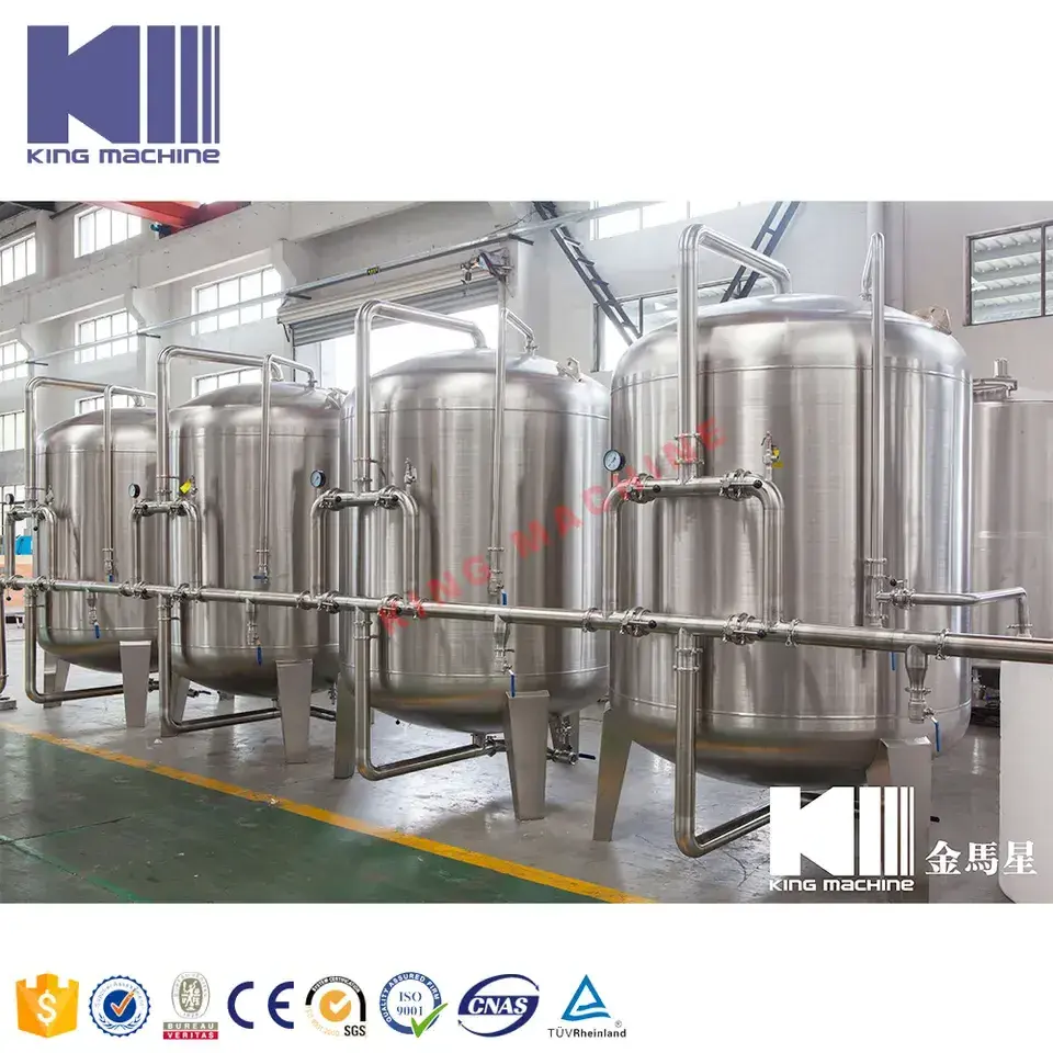 Industry drinking pure distill mineral water treatment machinery ro plant lake river well water purification system