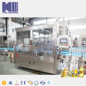 Automatic Sunflower Seed Oil / Olive Oil / Corn Oil For Edible Oil Filling Machine