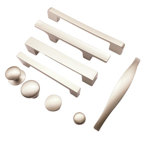 Aluminium Alloy Pulls Furniture Hardware Kitchen Cabinet Cupboard Dresser Wardrobe Drawer Door Gold Nickel Modern Pull Handles