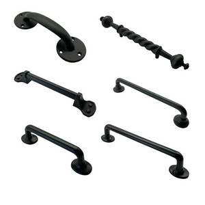 Wholesale Cast Iron Door Handle Black Cast Iron Door Pull Handle Custom Black Cast Iron Door Handle