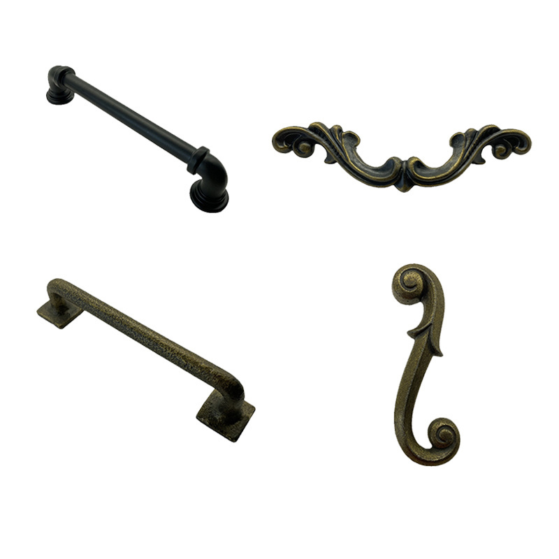 Wholesale Cast Iron Door Handle Black Cast Iron Door Pull Handle Custom Black Cast Iron Door Handle