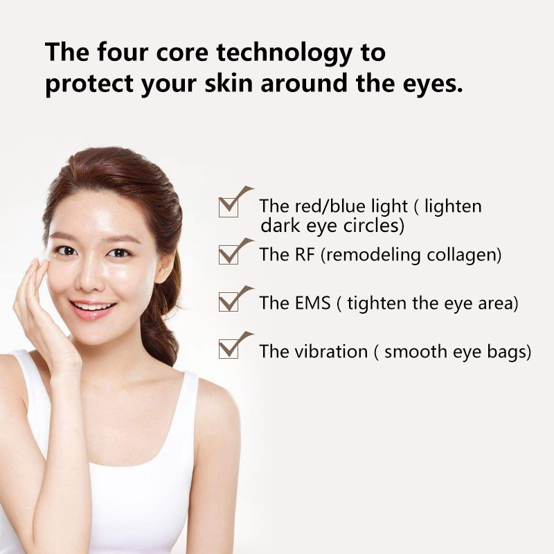 2022 new usb portable multi-function wrinkle remover radio frequency eye beauty instrument RF eye beauty device