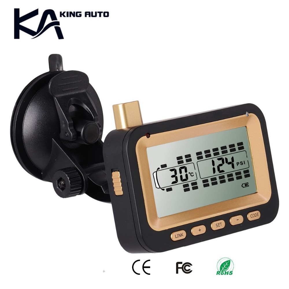 4, 6, 8, 10, 12 or 18 sensors tpms all time display truck tire pressure monitoring system