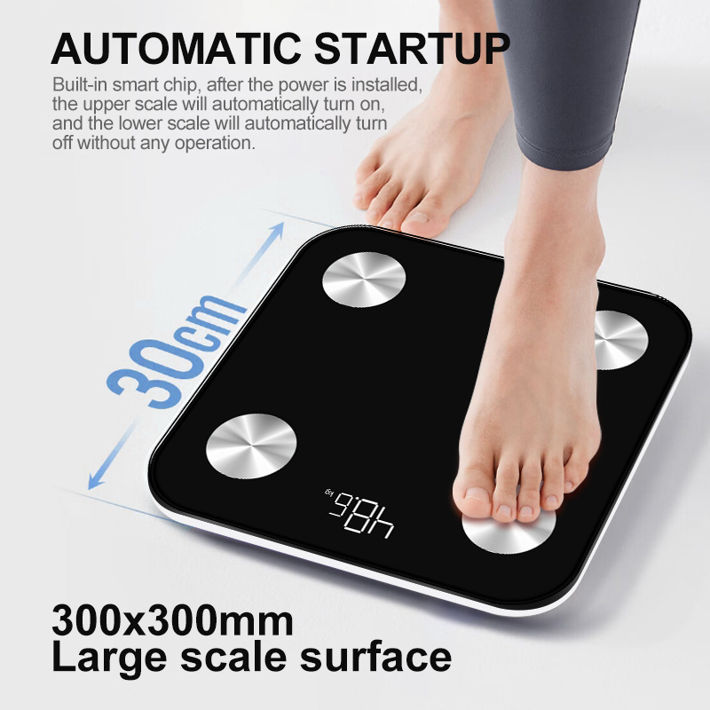 Household Body Composition Smart Body Fat Scale Electronic Weight Scale Digital Body Bathroom Scale