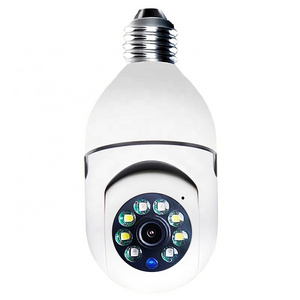 1080P Wireless 5G Bulb PTZ Camera 360 Degree Panorama Smart Home Security CCTV E27 IP WiFi Camera