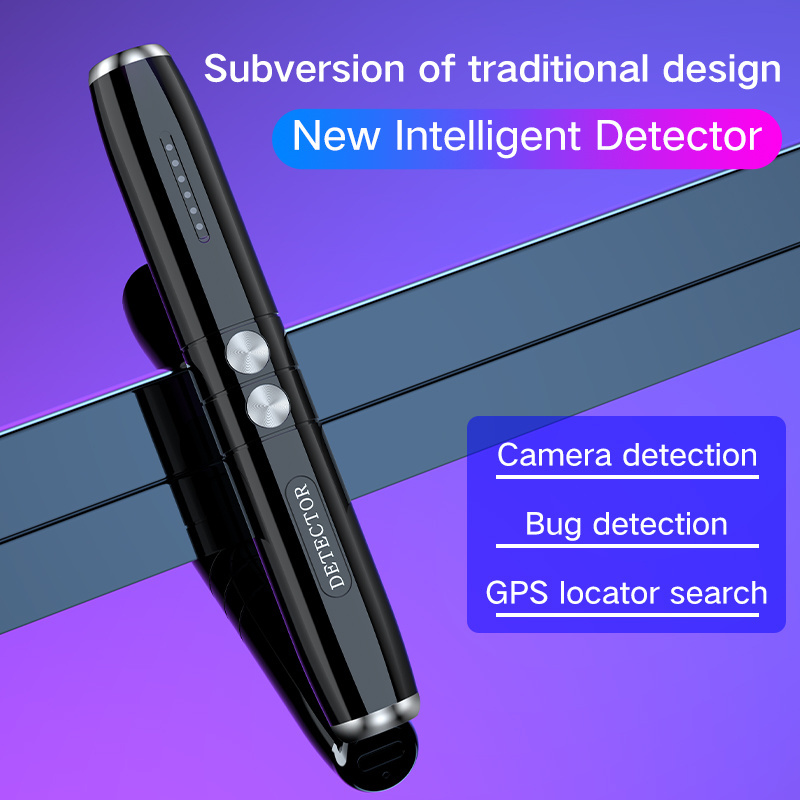 Anti-spy Portable Pen Gadgets Wireless RF Radio GPS GSM Signal Scanner Hidden Camera T8 Detector Finder