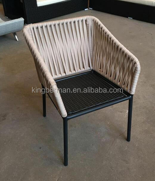 Modern Leisure Rope Garden Chair Cafe Chair Used Outdoor Garden Furniture