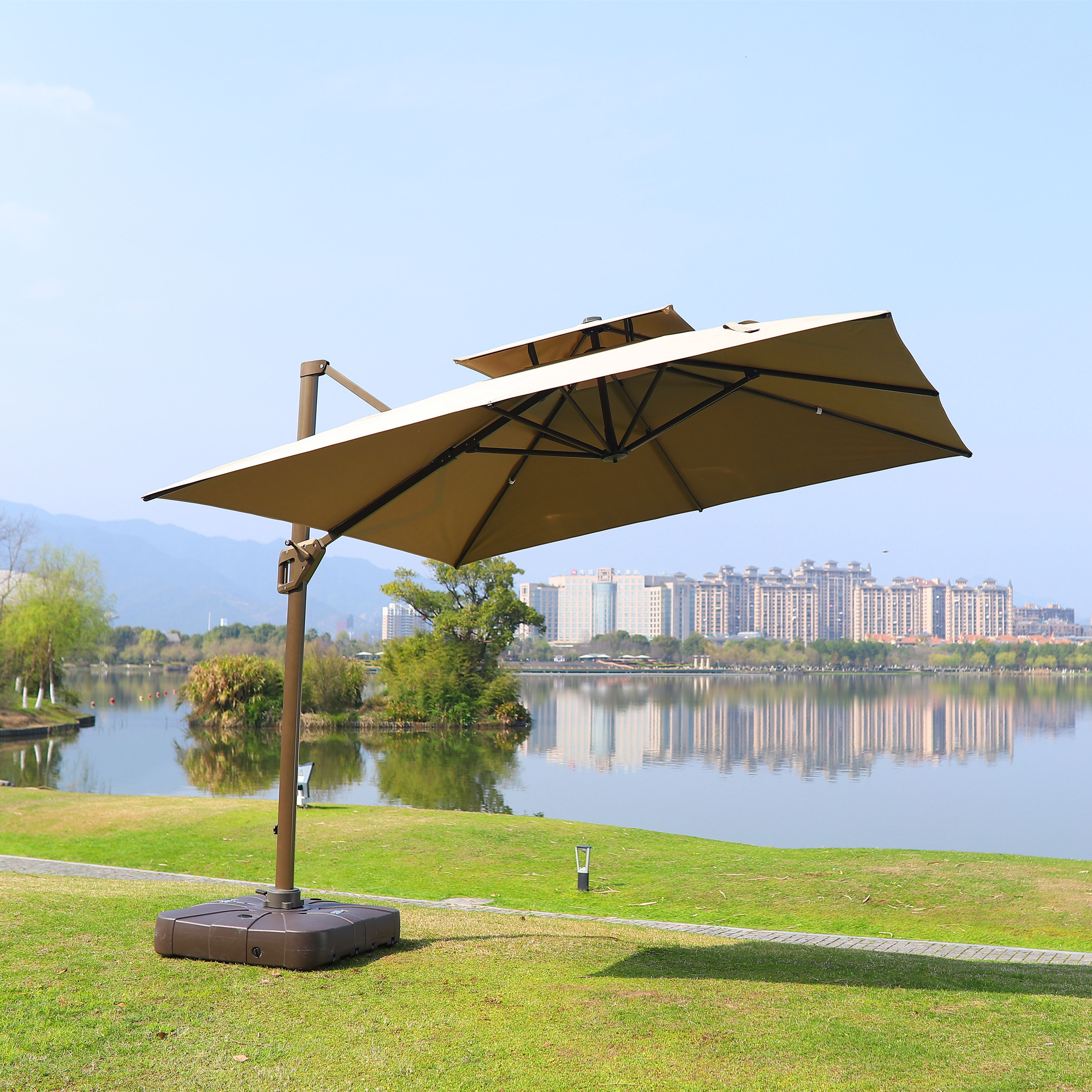 Outdoor Umbrella Beach Large Umbrella Garden Umbrella 3M