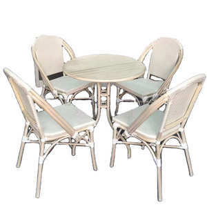 Outdoor Garden Furniture Bistro Sets French Bistro Table and 4 Chairs