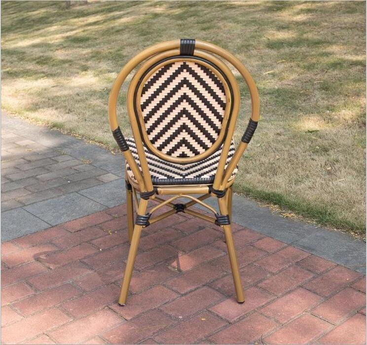 Factory Direct Sales Outdoor Furniture Bistro Chairs French Bistro Chair Sets