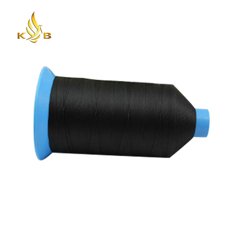 High tenacity nylon bonded thread for sewing leathers