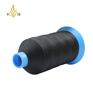 High tenacity nylon bonded thread for sewing leathers