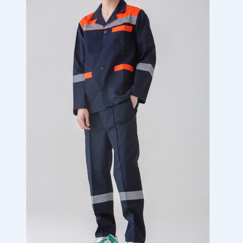 Mens Work Coverall with Multi Pockets Relaxed Fit Twill Coverall Oversized